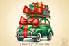 Christmas Car Clipart Bundle 3