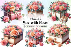 Roses Clipart Bundle - CraftNest - Digital Crafting and Art