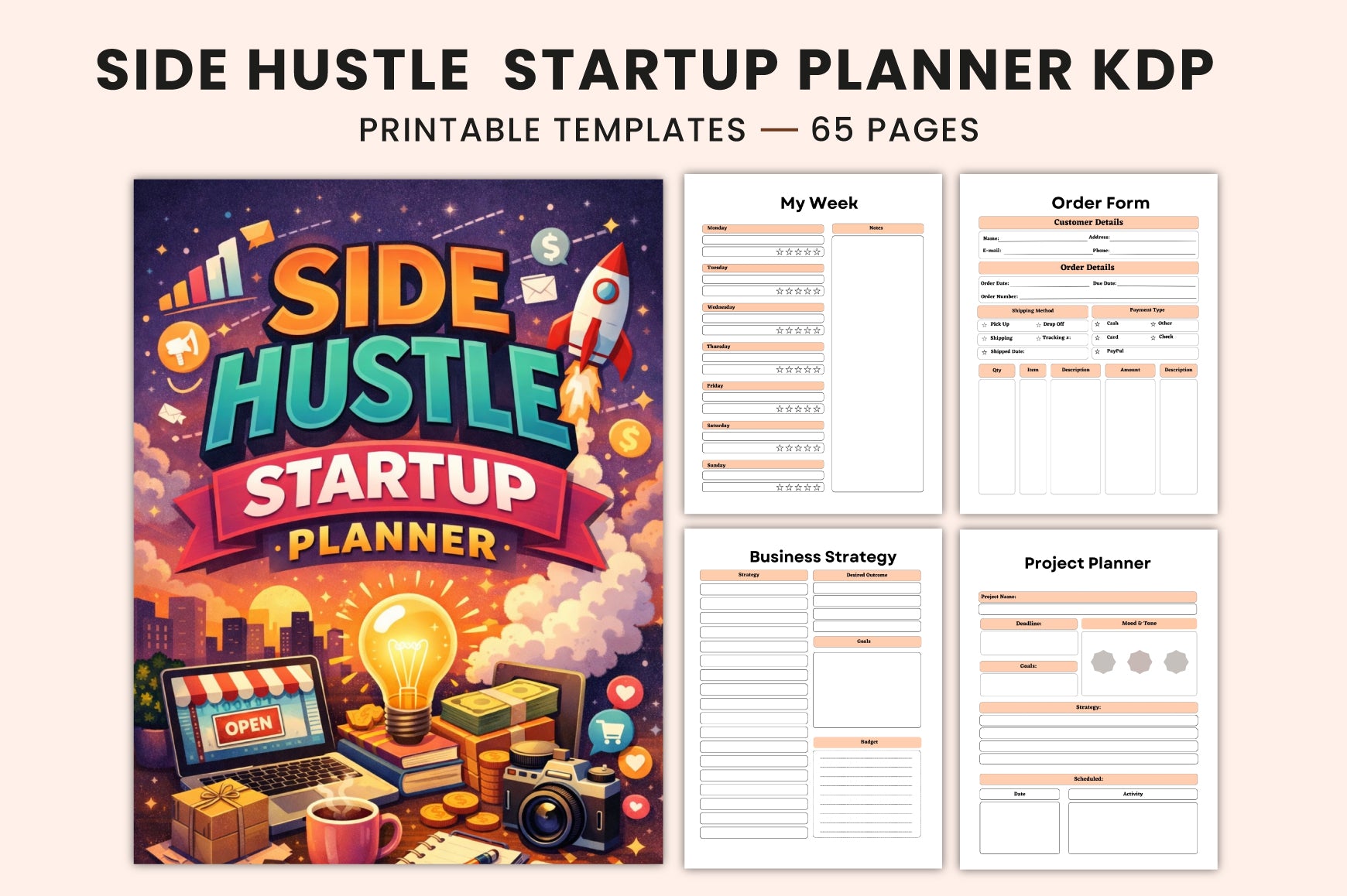 Side Hustle Startup Planner
