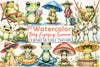 Frog Summer Clipart Bundle