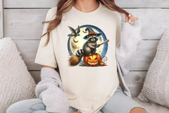 Halloween Raccoon Clipart Bundle 4 - CraftNest - Digital Crafting and Art