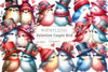 Valentine Couple Bird Clipart Bundle
