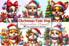 Christmas Dog Clipart Bundle 7