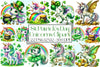 St Patrick's Day Unicorns Clipart Bundle 2
