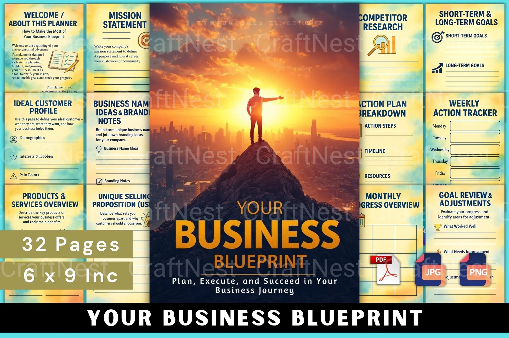 Your Business Blueprint - CraftNest - Digital Crafting and Art