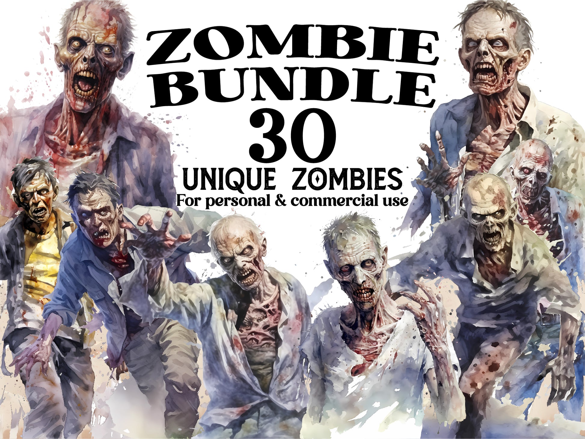 Zombie Clipart - CraftNest