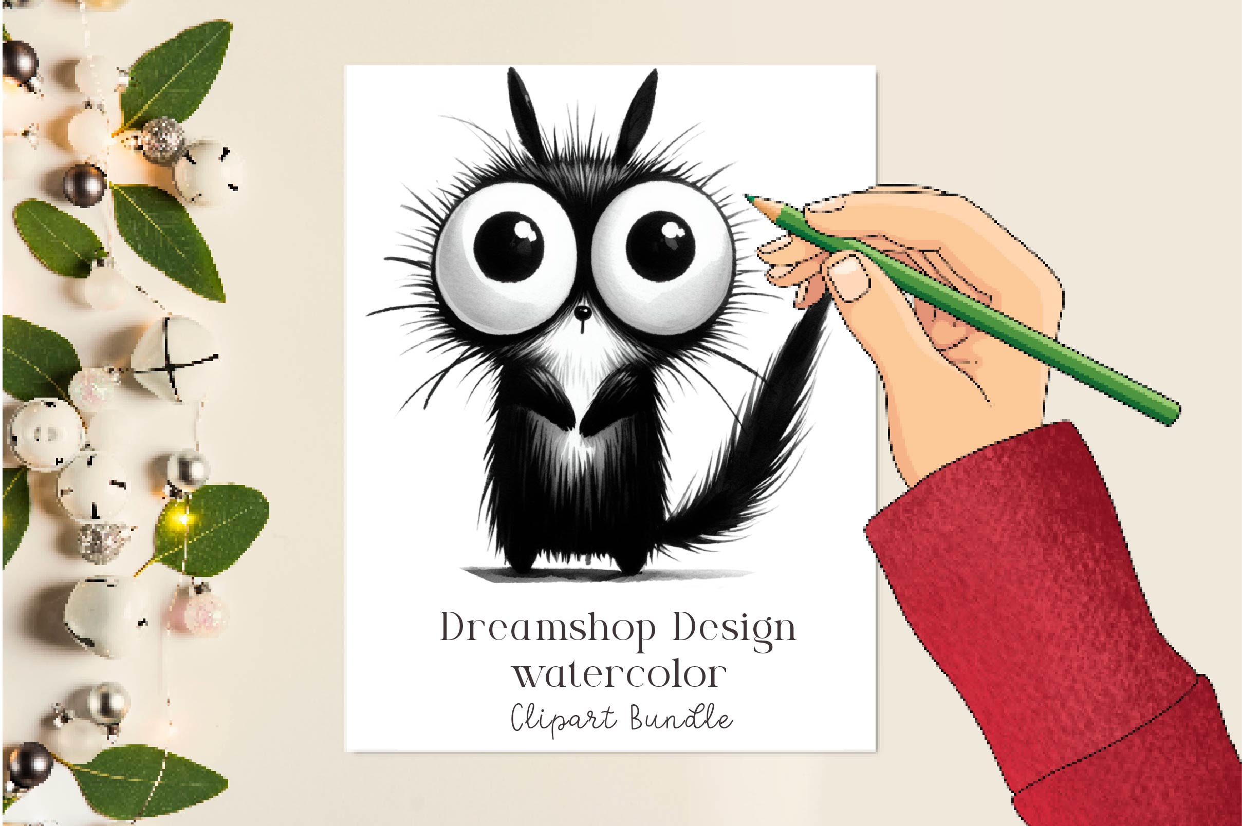 Whimsical Black Cat Clipart Bundle 2 - CraftNest - Digital Crafting and Art