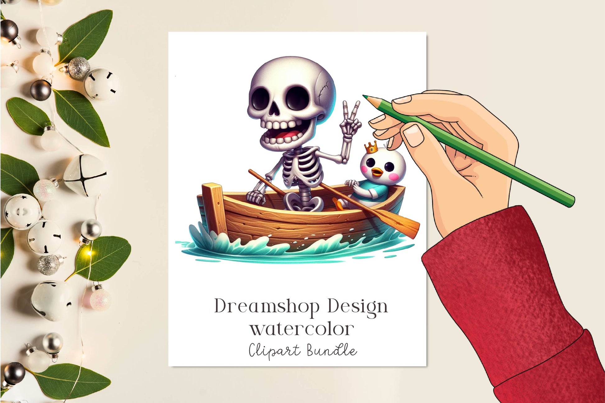 Funny Skeletons Clipart Bundle - CraftNest - Digital Crafting and Art