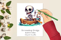 Funny Skeletons Clipart Bundle - CraftNest - Digital Crafting and Art