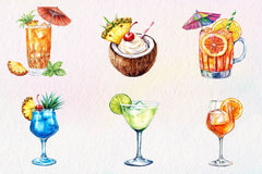 Cocktails Clipart Bundle - CraftNest - Digital Crafting and Art