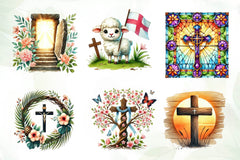 Christian Easter Clipart Bundle - CraftNest - Digital Crafting and Art