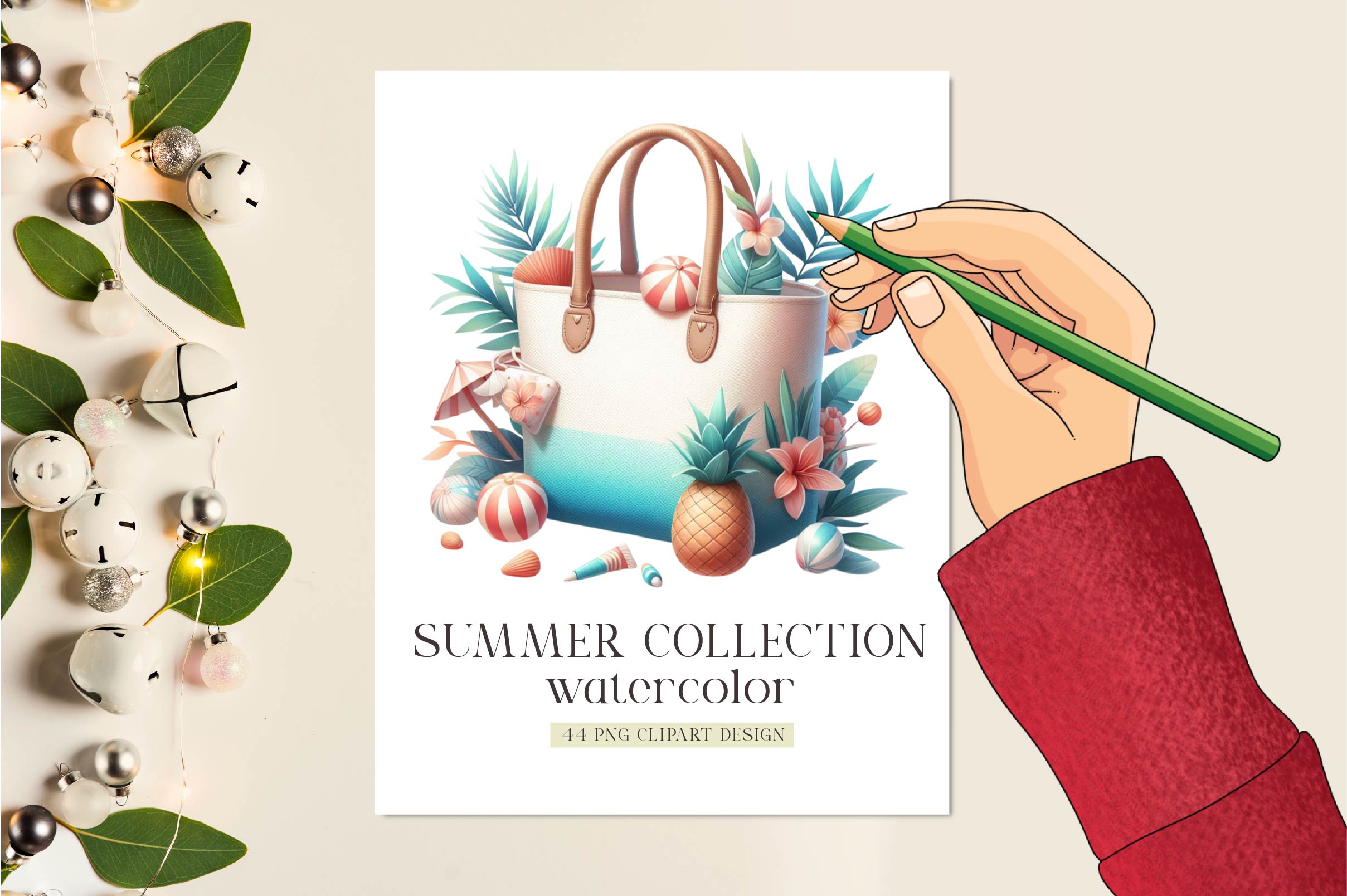 Summer Collection Clipart Bundle - CraftNest - Digital Crafting and Art