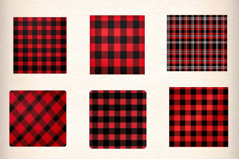 Gingham Pattern Clipart Bundle - CraftNest - Digital Crafting and Art