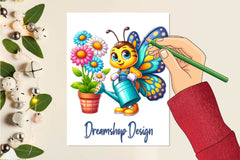 Cute Butterfly Clipart Bundle 2 - CraftNest - Digital Crafting and Art