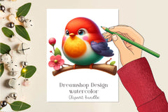 Quirky Bird Bird Clipart Bundle 1 - CraftNest - Digital Crafting and Art