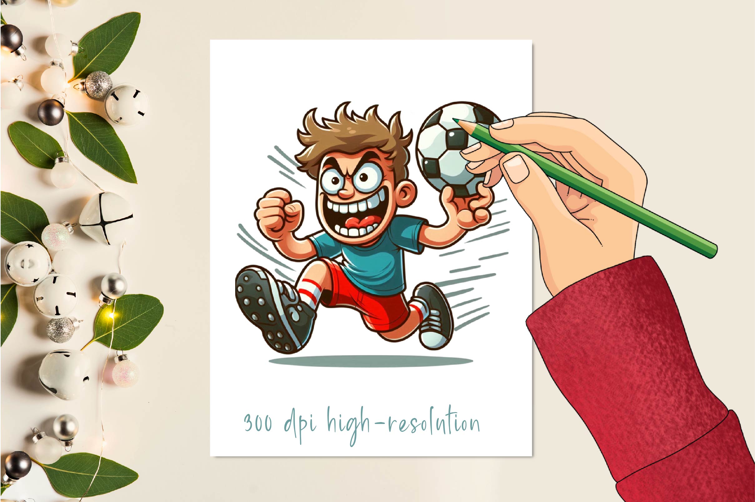 Funny Football Clipart Bundle - CraftNest - Digital Crafting and Art