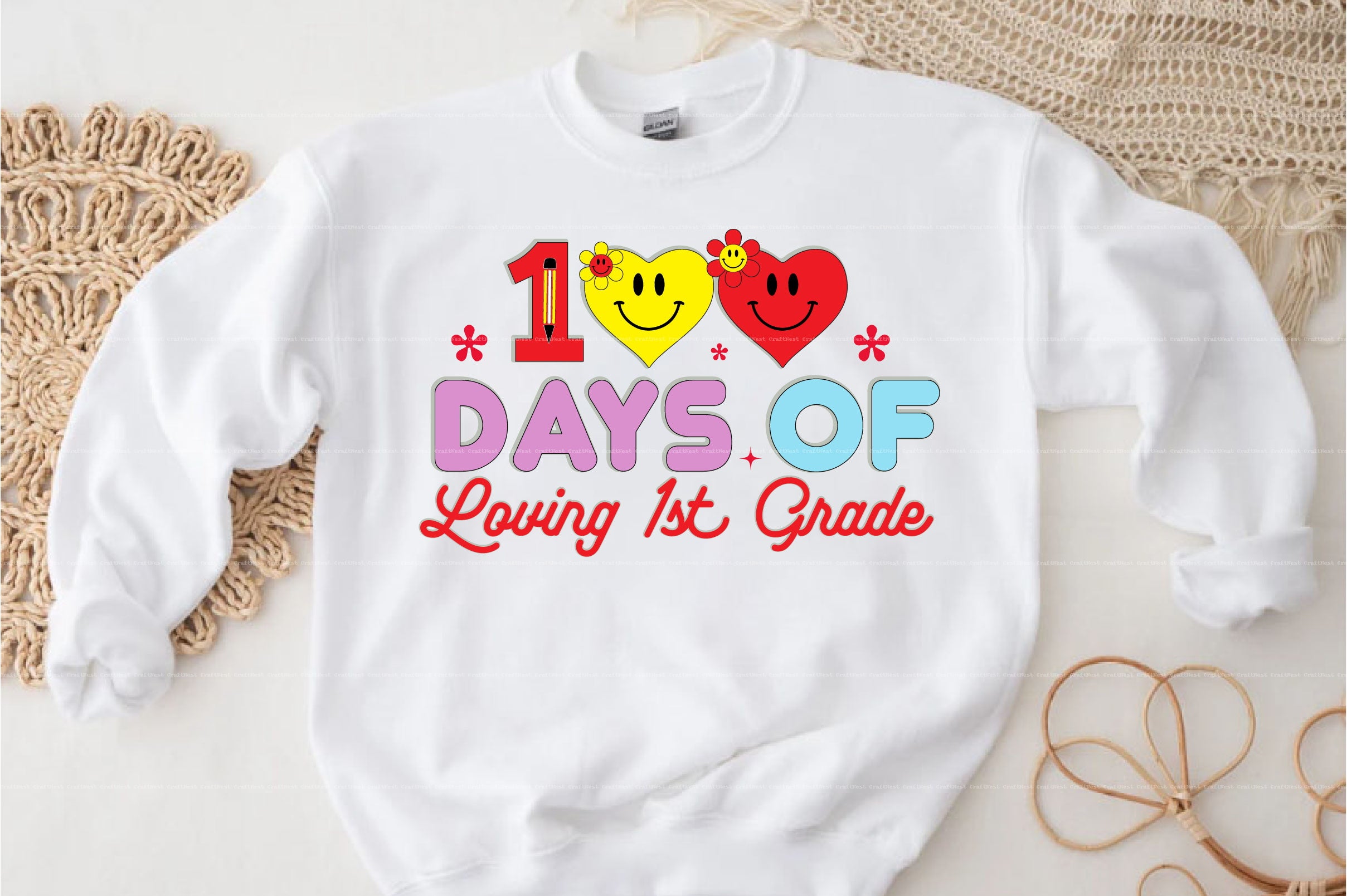 100 Days of School Clipart Bundle 99