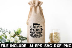 Wine Bag SVG Bundle - CraftNest - Digital Crafting and Art