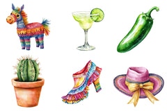 Cinco De Mayo Clipart Bundle 1 - CraftNest - Digital Crafting and Art