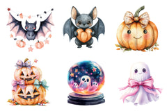 Coquette Halloween Clipart Bundle - CraftNest - Digital Crafting and Art