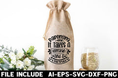 Wine Bag SVG Bundle - CraftNest - Digital Crafting and Art