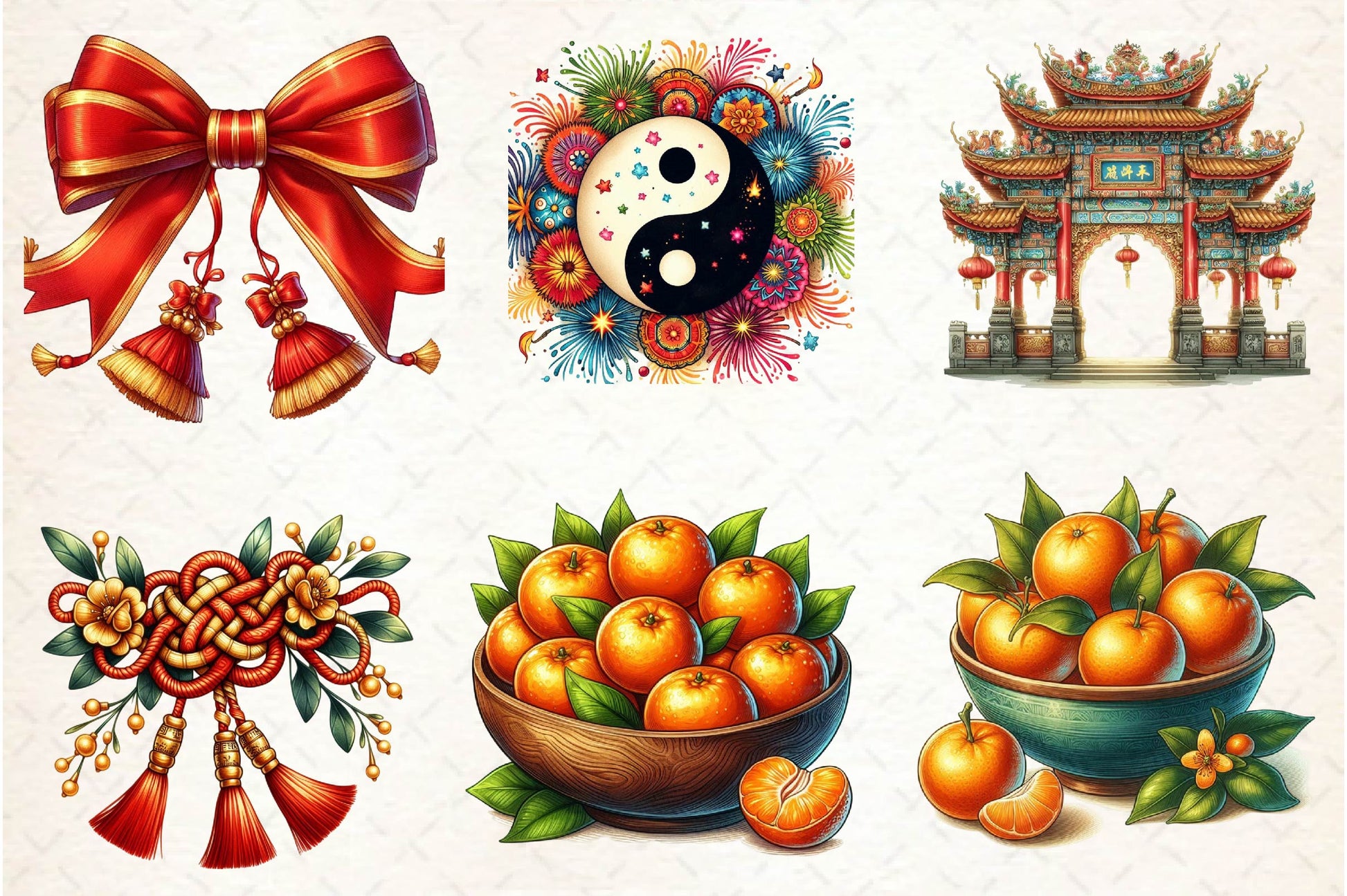 Chinese New Year Clipart Bundle - CraftNest - Digital Crafting and Art