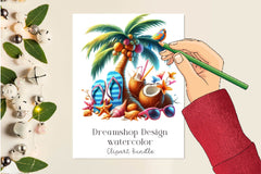 Summer Flip Flops Clipart Bundle 1 - CraftNest - Digital Crafting and Art