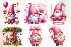 Father Gnome Clipart Bundle - CraftNest - Digital Crafting and Art