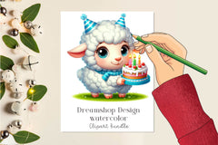 Birthday Animals Clipart Bundle - CraftNest - Digital Crafting and Art