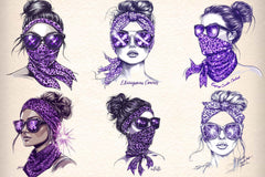 Breast Cancer Awareness Clipart Bundle 1 - CraftNest - Digital Crafting and Art