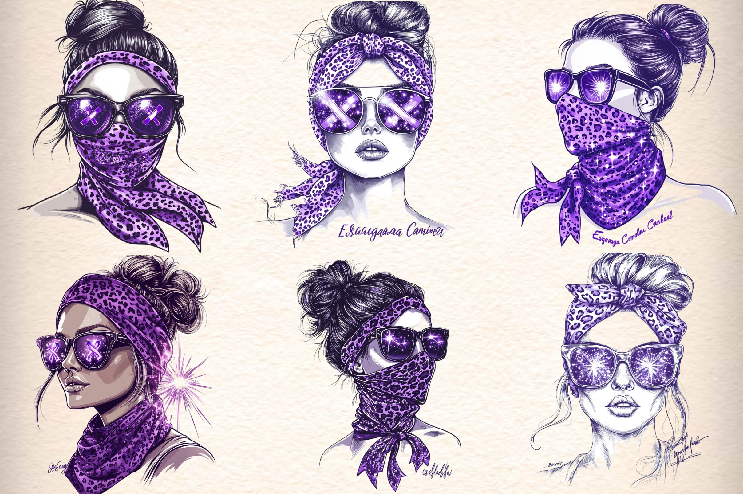 Breast Cancer Awareness Clipart Bundle 1 - CraftNest - Digital Crafting and Art