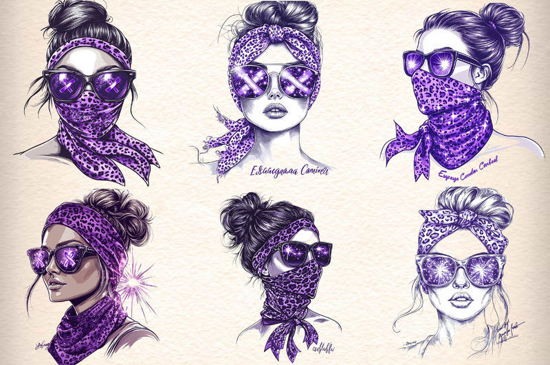 Breast Cancer Awareness Clipart Bundle 1 - CraftNest - Digital Crafting and Art