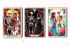 Gothic Wedding Tarot Card Clipart Bundle - CraftNest - Digital Crafting and Art