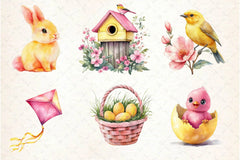 Simple Easter & Spring Clipart Bundle - CraftNest - Digital Crafting and Art