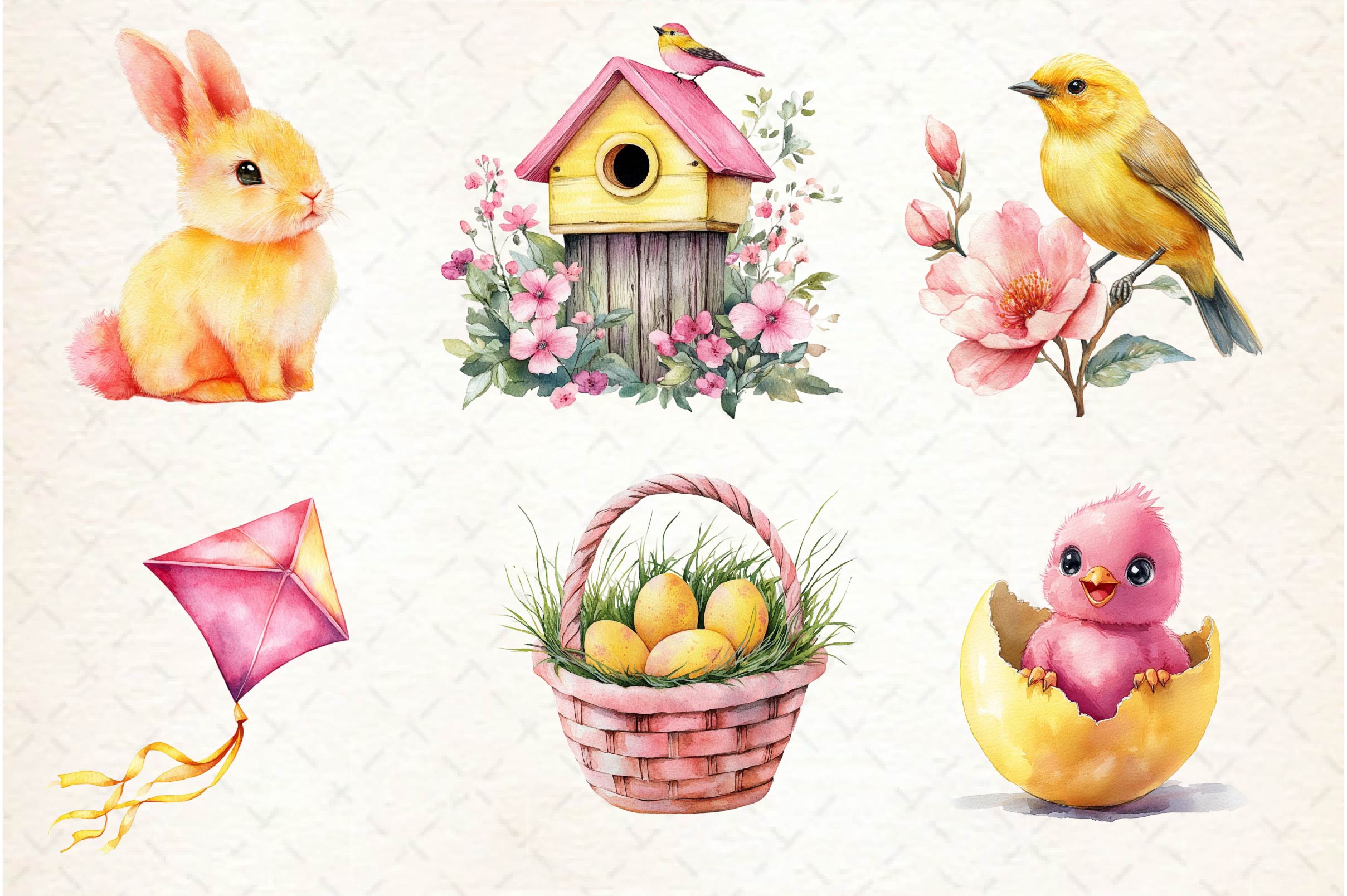Simple Easter & Spring Clipart Bundle - CraftNest - Digital Crafting and Art
