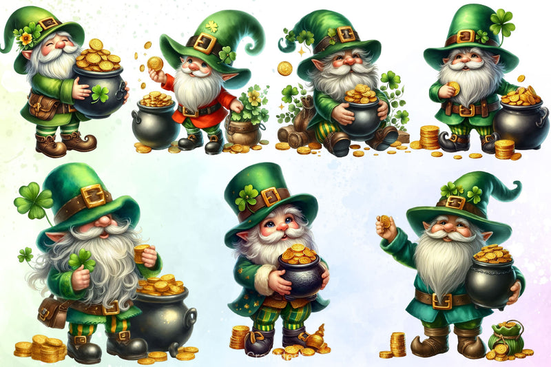 St Patricks Day Clipart Bundle - CraftNest - Digital Crafting and Art