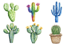 Summer Cactus Clipart Bundle - CraftNest - Digital Crafting and Art