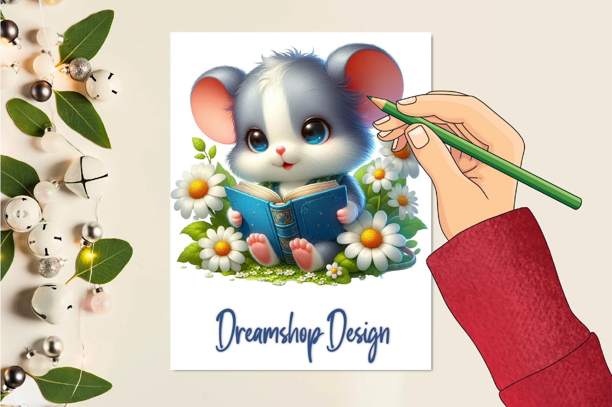 Spring Mouse Clipart Bundle - CraftNest - Digital Crafting and Art