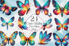 Fireflies Butterfly Clipart Bundle
