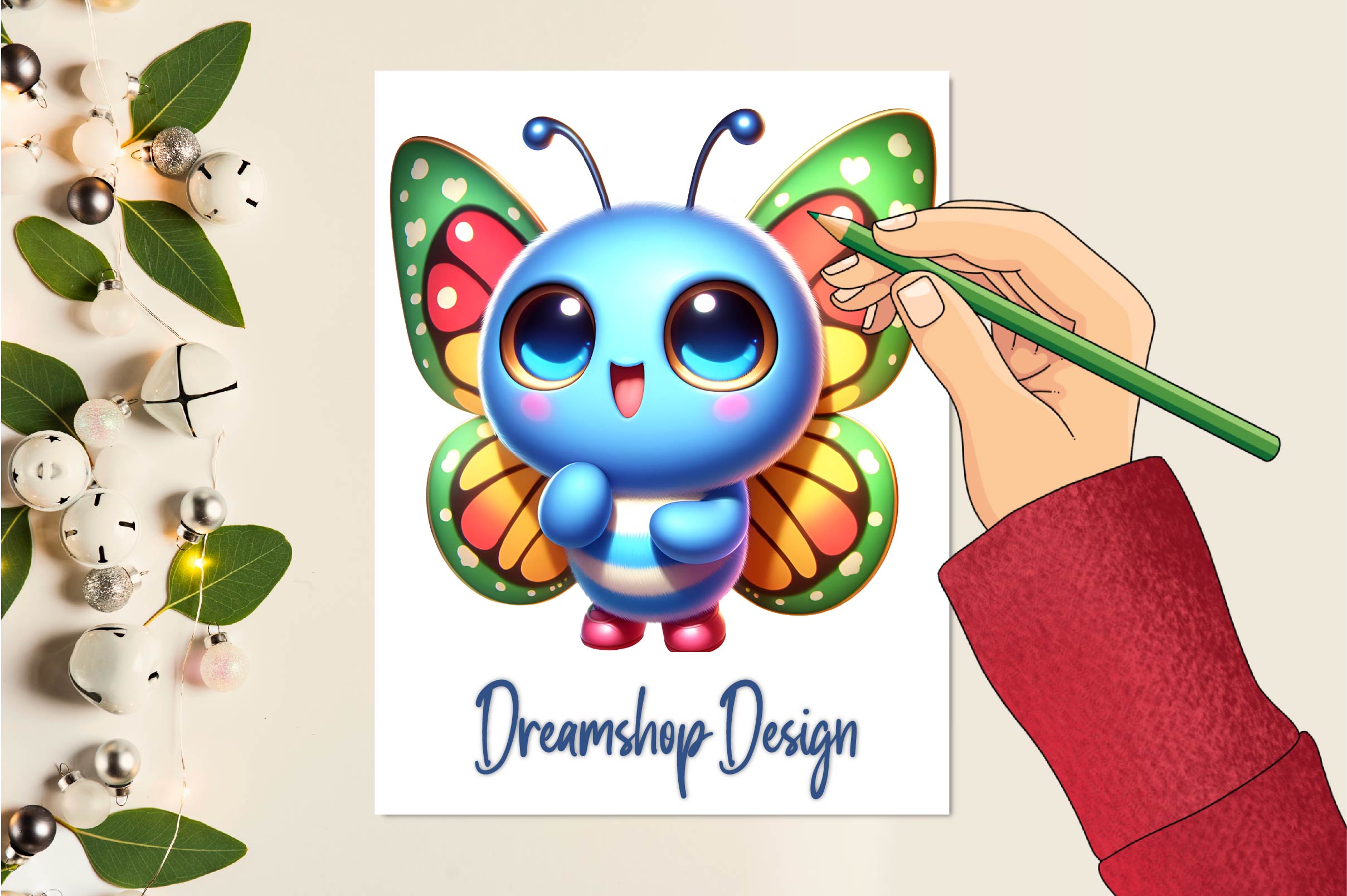 Cute Butterflies Clipart Bundle - CraftNest - Digital Crafting and Art