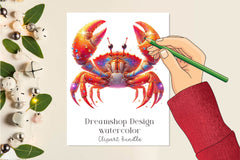 Cute Crab Clipart Bundle - CraftNest - Digital Crafting and Art