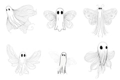 Ghost Angel Clipart Bundle - CraftNest - Digital Crafting and Art