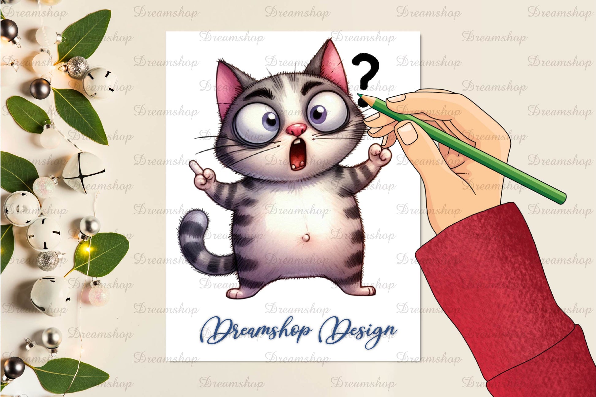 Crazy Funny Cat Clipart Bundle - CraftNest - Digital Crafting and Art