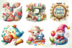 Spring & Easter Sewing Clipart Bundle - CraftNest - Digital Crafting and Art