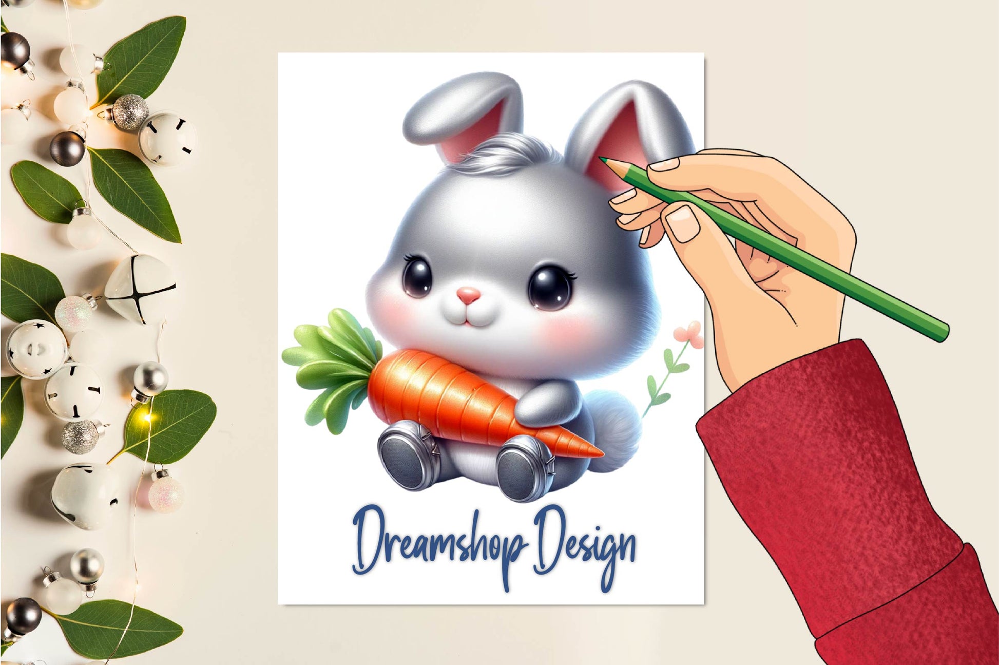 Bunny Bunnies Rabbit Clipart Bundle - CraftNest - Digital Crafting and Art