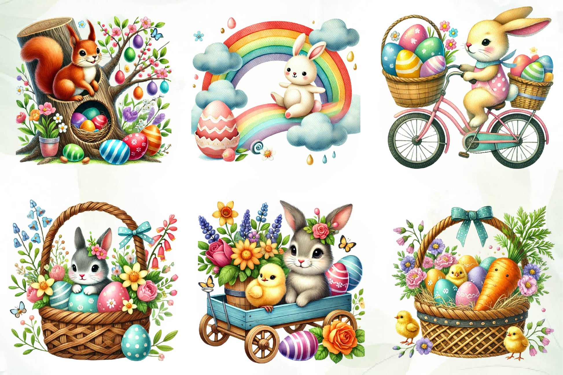 Beautiful Easter Clipart Bundle - CraftNest - Digital Crafting and Art