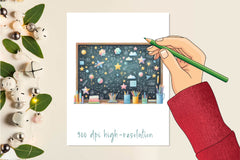 Back To School Clipart Bundle 1 - CraftNest - Digital Crafting and Art