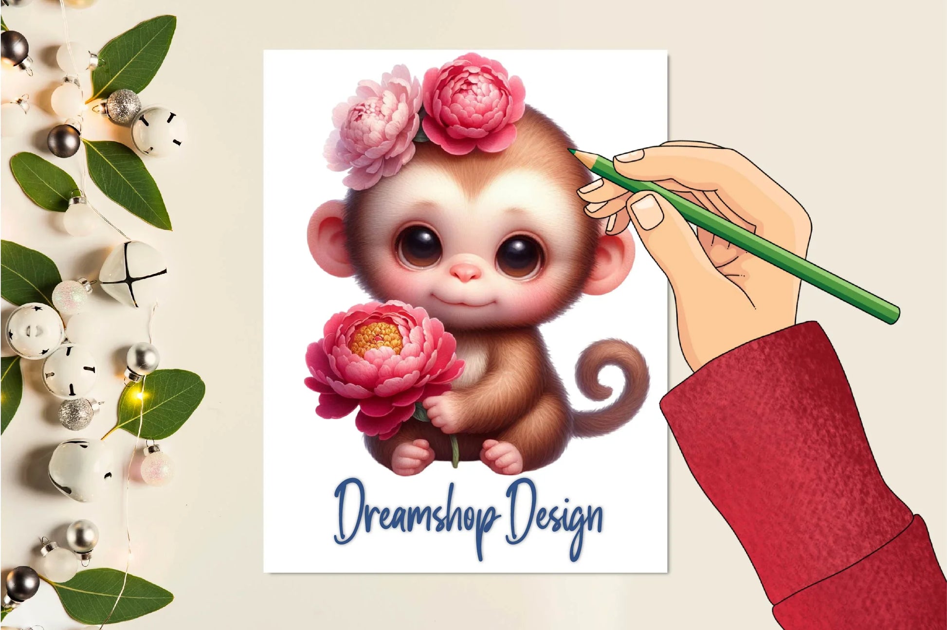 Monkey Clipart Bundle - CraftNest - Digital Crafting and Art