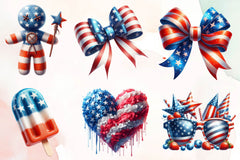 Fourth Of July Clipart Bundle - CraftNest - Digital Crafting and Art