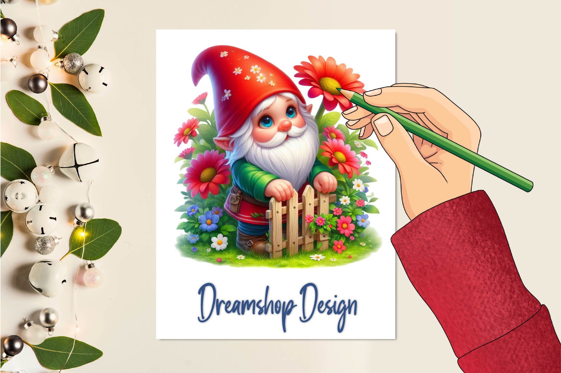 Spring Gnome Clipart Bundle 1 - CraftNest - Digital Crafting and Art